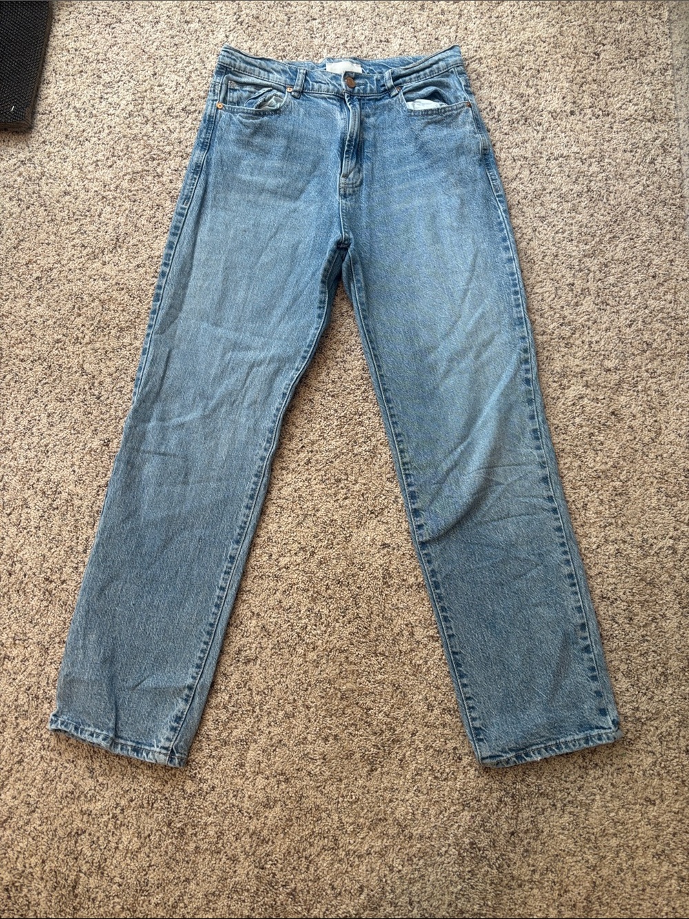 Habitual Women’s Light Blue Straight Jeans
